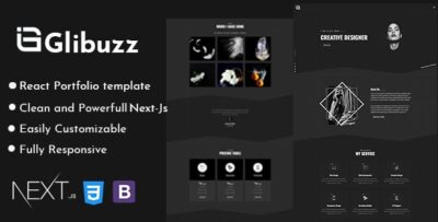 Glibuzz - Personal Portfolio Next Js Template