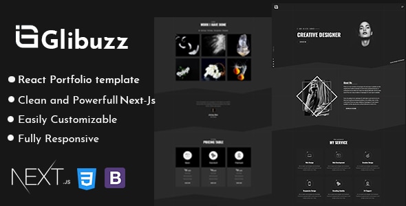Glibuzz - Personal Portfolio Next Js Template Glibuzz - Personal Portfolio Next Js Template