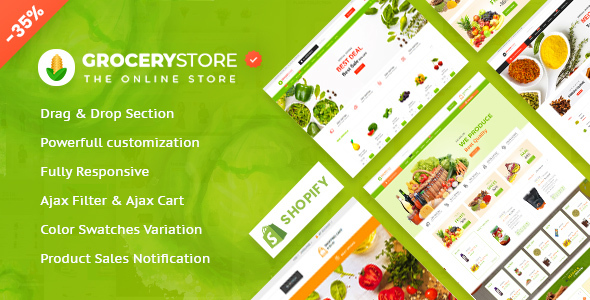 Grocery Store - Vegetable , Organic & Supermarket Responsive Shopify Theme OS 2.0 Grocery Store - Vegetable , Organic & Supermarket Responsive Shopify Theme OS 2.0
