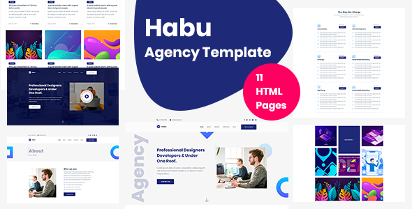 Habu - Creative Agency, Digital Agency Template Habu - Creative Agency, Digital Agency Template