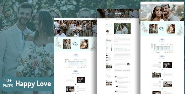 Happy Love - Wedding Responsive Wedding HTML5 Template Happy Love - Wedding Responsive Wedding HTML5 Template