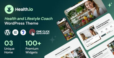 Healthio - Health and Lifestyle Coach WordPress Theme