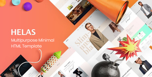 Helas – Multipurpose Minimal HTML Template Helas – Multipurpose Minimal HTML Template