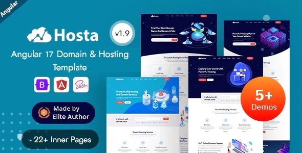 Hosta - Angular 17+ Domain & Hosting Services Template Hosta - Angular 17+ Domain & Hosting Services Template