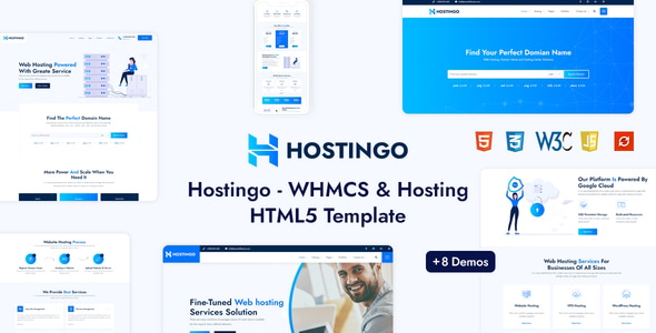 Hostingo - WHMCS & Hosting HTML5 Template Hostingo - WHMCS & Hosting HTML5 Template