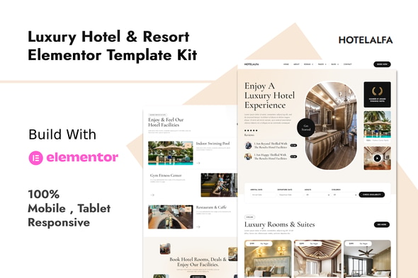 HotelAlfa - Luxury Hotel & Resort Elementor Template Kit HotelAlfa - Luxury Hotel & Resort Elementor Template Kit
