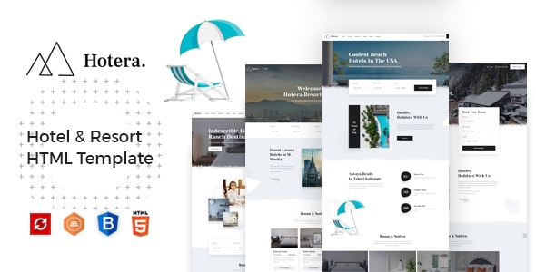 Hotera - Hotel & Resort HTML Template Hotera - Hotel & Resort HTML Template
