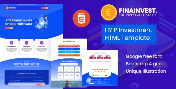 Hyip FinaInvest - HYIP Html Template Hyip FinaInvest - HYIP Html Template