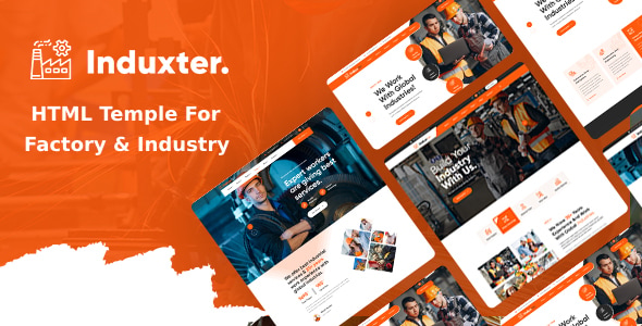 Induxter - Industry And Factory HTML Template Induxter - Industry And Factory HTML Template