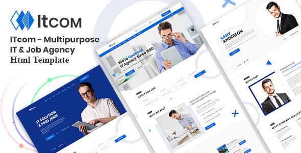 ITcom - Multipurpose IT & Job Agency HTML Template ITcom - Multipurpose IT & Job Agency HTML Template