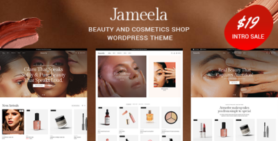 Jameela - Beauty And Cosmetics Shop WordPress Theme
