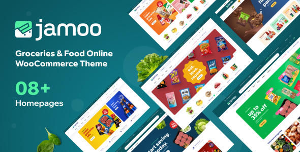 Jamoo - Groceries & Food Online WooCommerce Theme Jamoo - Groceries & Food Online WooCommerce Theme