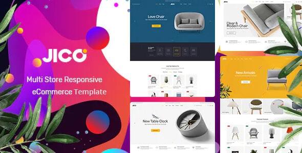 Jico - Modern Furniture eCommerce HTML Template Jico - Modern Furniture eCommerce HTML Template