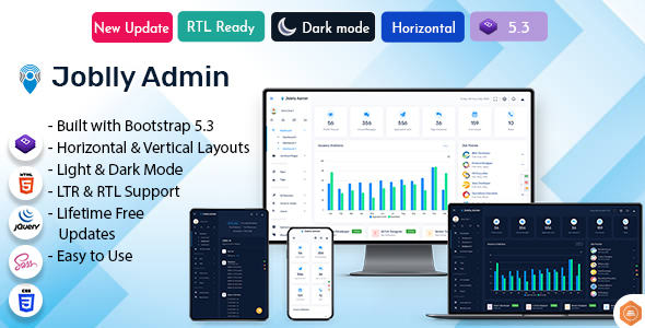 Joblly - Career Admin Dashboard Bootstrap HTML Joblly - Career Admin Dashboard Bootstrap HTML