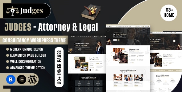 Judges - Attorney & Legal Consultancy WordPress Theme Judges - Attorney & Legal Consultancy WordPress Theme