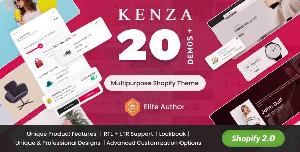 Kenza - Sectioned Multipurpose Shopify Theme Kenza - Sectioned Multipurpose Shopify Theme