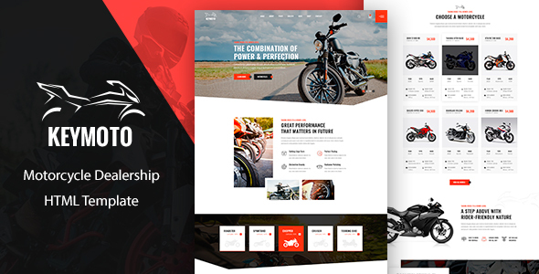 Keymoto - Motorcycle HTML Template Keymoto - Motorcycle HTML Template