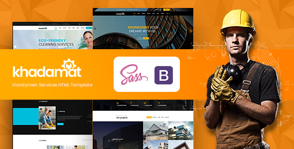 Khadamat - Handymen Services HTML Template Khadamat - Handymen Services HTML Template