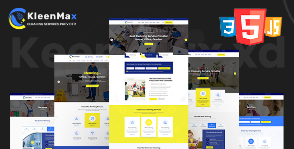 Kleenmax - Cleaning Services & Company HTML Template Kleenmax - Cleaning Services & Company HTML Template
