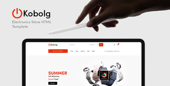 Kobolg - Electronics Store HTML Template Kobolg - Electronics Store HTML Template
