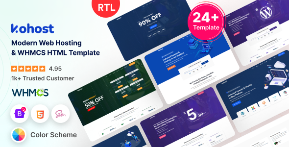 Kohost - Modern Web Hosting & WHMCS Template Kohost - Modern Web Hosting & WHMCS Template