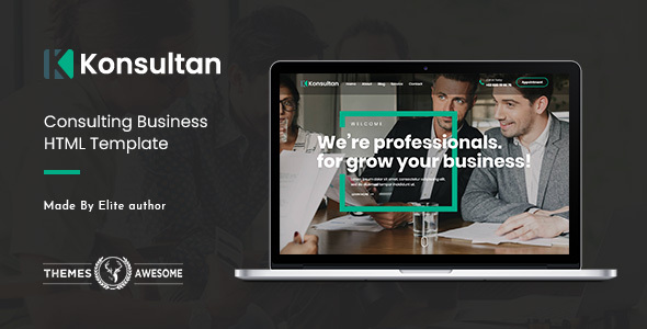 Konsultan | Consulting Business HTML Template Konsultan | Consulting Business HTML Template