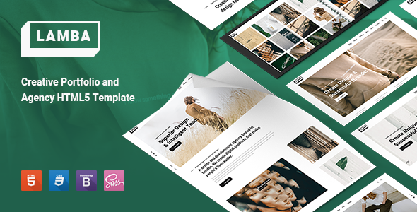Lamba - Creative Portfolio & Agency HTML5 Template Lamba - Creative Portfolio & Agency HTML5 Template