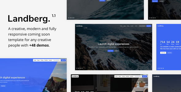 Landberg - Coming Soon Template Landberg - Coming Soon Template