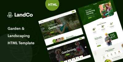 LandCo - Garden & Landscaping HTML5 Template