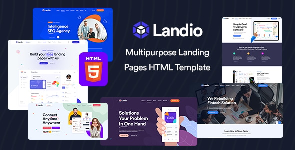 Landio - Multipurpose Landing Page HTML Template Landio - Multipurpose Landing Page HTML Template