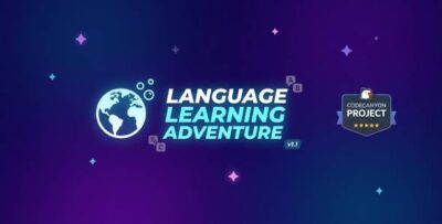 Language Learning Adventure - HTM5 Game
