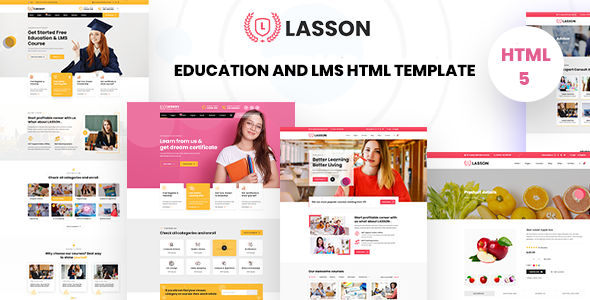 Lasson - Education and LMS HTML Template Lasson - Education and LMS HTML Template