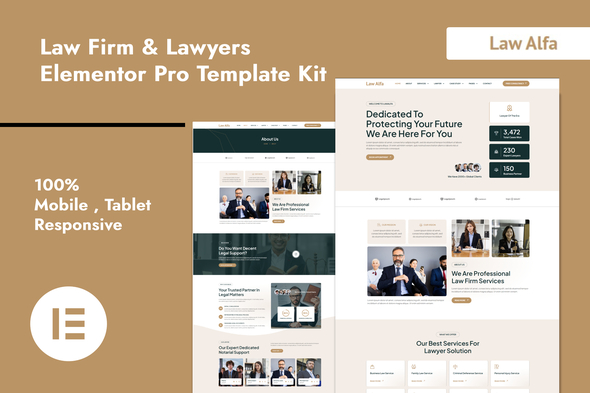 LawAlfa - Law Firm & Lawyers Elementor Pro Template Kit LawAlfa - Law Firm & Lawyers Elementor Pro Template Kit