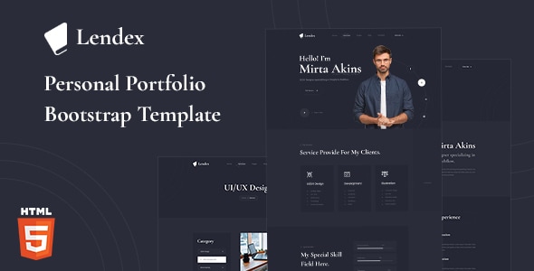 Lendex - Web Developer & Designer Portfolio Bootstrap 5 Template Lendex - Web Developer & Designer Portfolio Bootstrap 5 Template