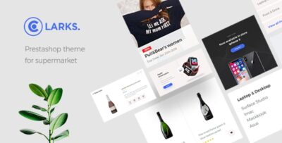 Leo Clark Multistore Prestashop Theme for Electronics & Hi-Tech Store