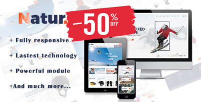 Leo Natur - Sport Gears & Fashion Prestashop Theme