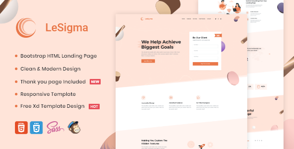 LeSigma - Isometric Startup HTML Landing Page LeSigma - Isometric Startup HTML Landing Page