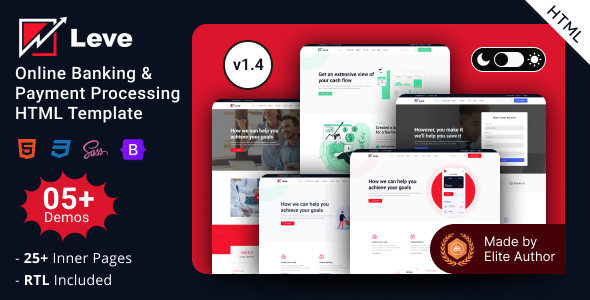 Leve - Online Banking & Payment Processing Bootstrap 5 Template Leve - Online Banking & Payment Processing Bootstrap 5 Template