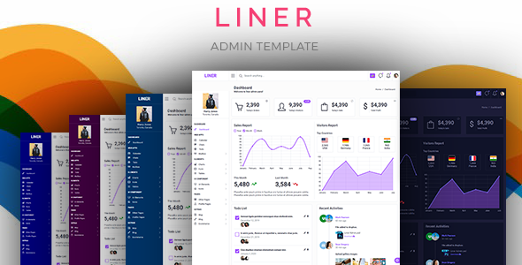 Liner - Clean & Minimal Bootstrap Admin Dashboard Template Liner - Clean & Minimal Bootstrap Admin Dashboard Template