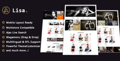 Lisa - Fashion Stylish PrestaShop Theme