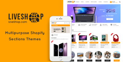 LiveShop - Multipurpose Drag & Drop Shopify Theme