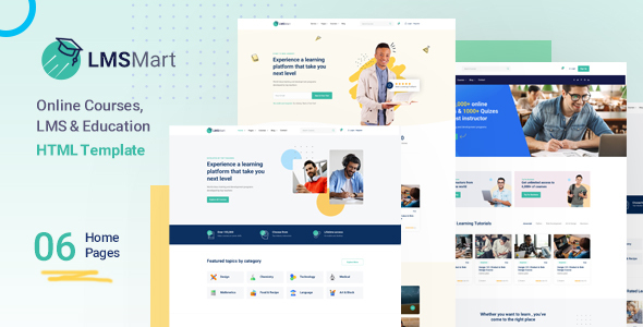 LMSMart - Education HTML Template LMSMart - Education HTML Template