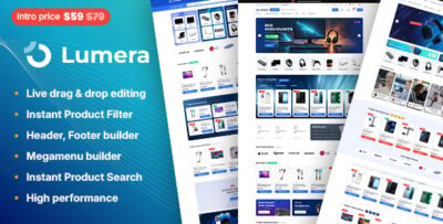 Lumera - Electronics Store Woocommerce WordPress Theme