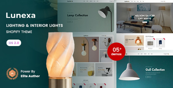 Lunexa - Lighting & Interior Lights Shopify 2.0 Theme Lunexa - Lighting & Interior Lights Shopify 2.0 Theme
