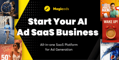 MagicAds - AI Ad Generation All-in-One SaaS Platform | Image, Video & Ad Copy Generator