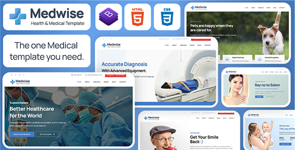 Medwise - Healthcare & Medical Bootstrap Template Medwise - Healthcare & Medical Bootstrap Template