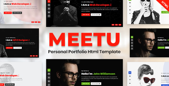 Meetu - Portfolio Html Template Meetu - Portfolio Html Template
