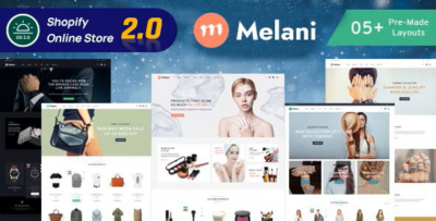 Melani - Cosmetic & Jewelry shopify theme