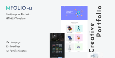 MFolio | Multipurpose Portfolio HTML5 Template