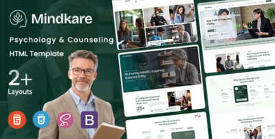 Mindkare - Psychology & Counseling HTML Template